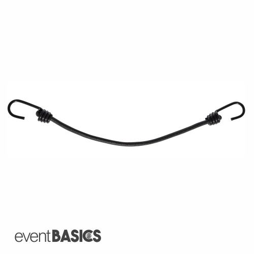 Gummispanner STRONG 60cm mit 2 Spiralhaken - eventBASICS